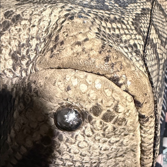 Furla Snake Print Hobo Bag - Picture 14 of 15